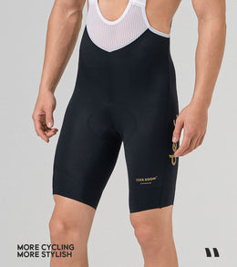 Men's Dual-Density Chamois Bib Shorts with Integrated Leg Openings — thumbnail 8 of 22