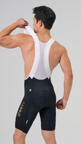 Men's Dual-Density Chamois Bib Shorts with Integrated Leg Openings — thumbnail 12 of 22