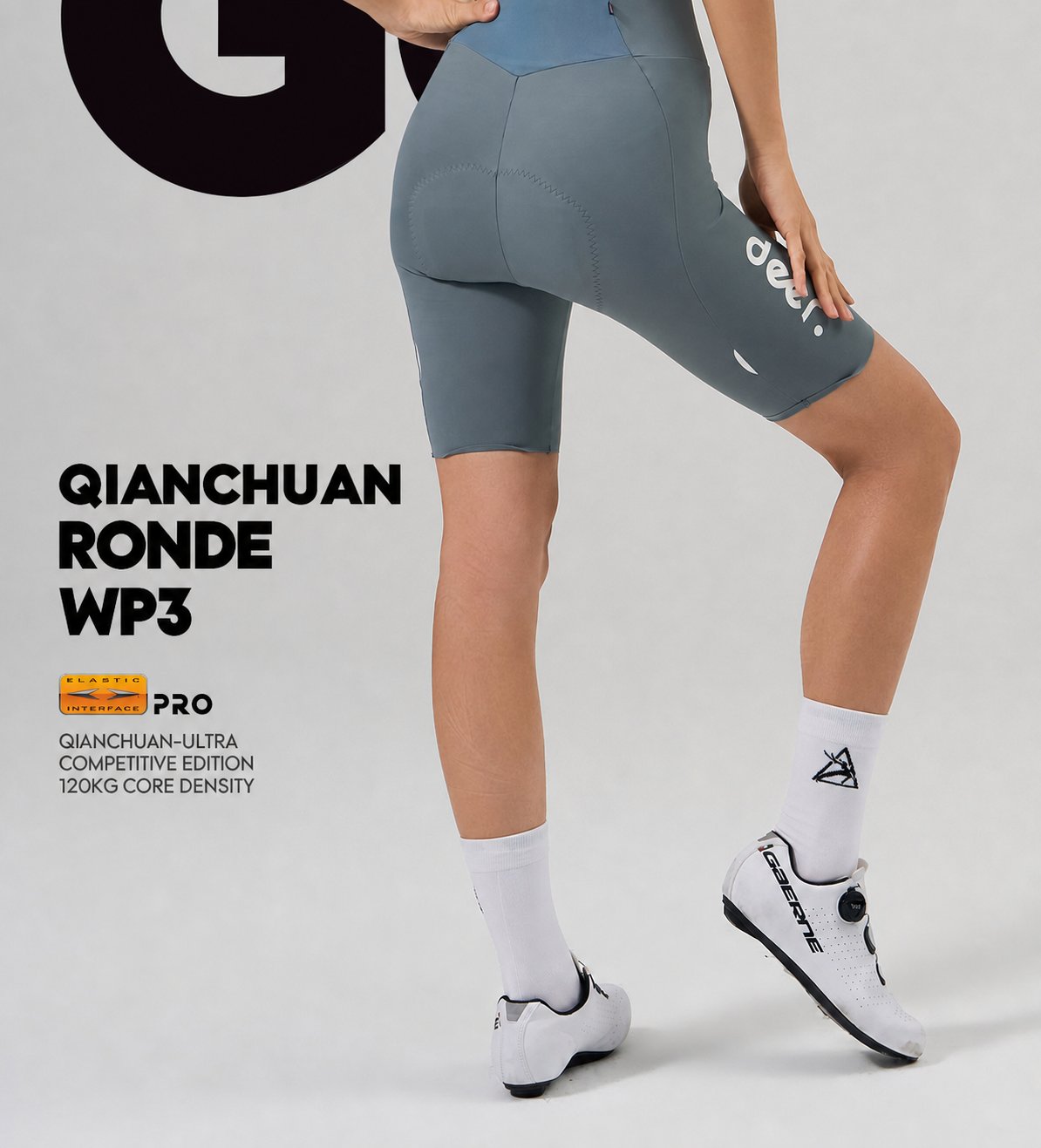 Women's Breathable Wraparound-Fit Summer Cycling Bib Shorts — product story image 03 of 10