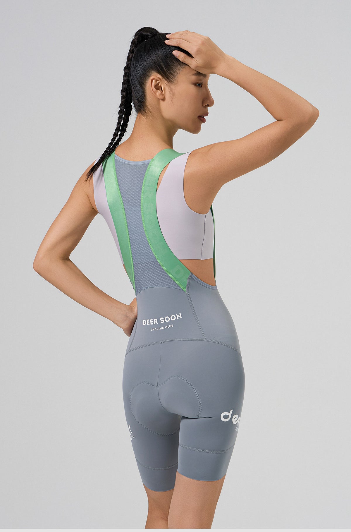 Women's 3D-Knit Breathable Summer Cycling Bib Shorts — product story image 03 of 11