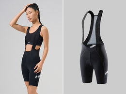 Women's 3D-Knit Breathable Summer Cycling Bib Shorts — thumbnail 9 of 11