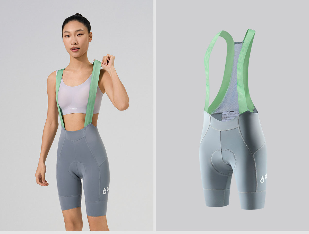 Women's 3D-Knit Breathable Summer Cycling Bib Shorts — product story image 11 of 11