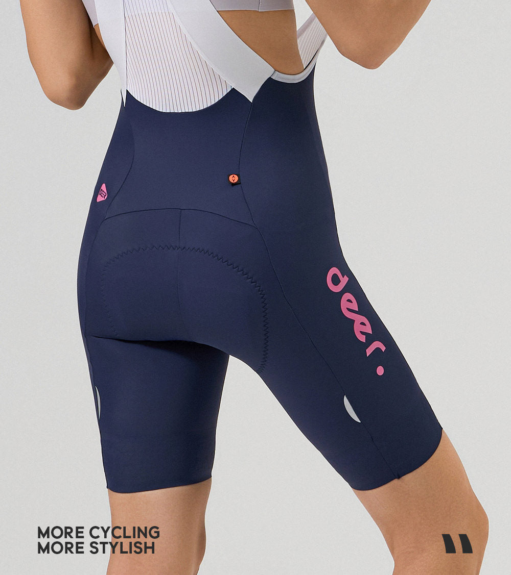 Women's Cooling-Mesh Touring Chamois Road Cycling Bib Shorts — product story image 08 of 22