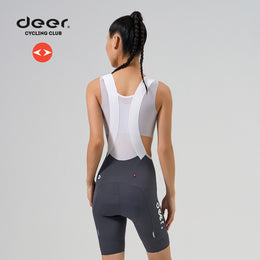 Women's Abrasion-Resistant Dual-Arrow Chamois Road Cycling Bib Shorts — thumbnail 3 of 22