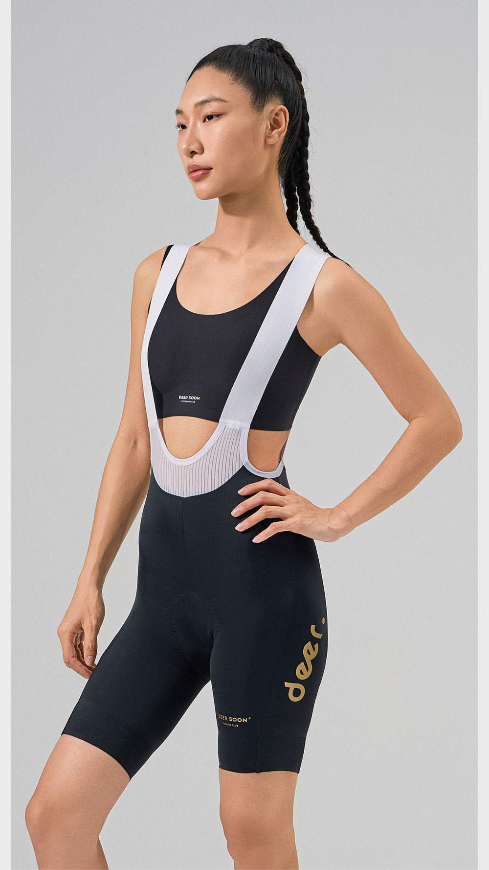 Women's Quick-Dry Touring Chamois Road Cycling Bib Shorts — product story image 14 of 22
