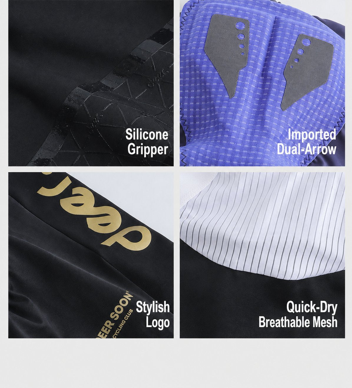 Women's Quick-Dry Touring Chamois Road Cycling Bib Shorts — product story image 22 of 22