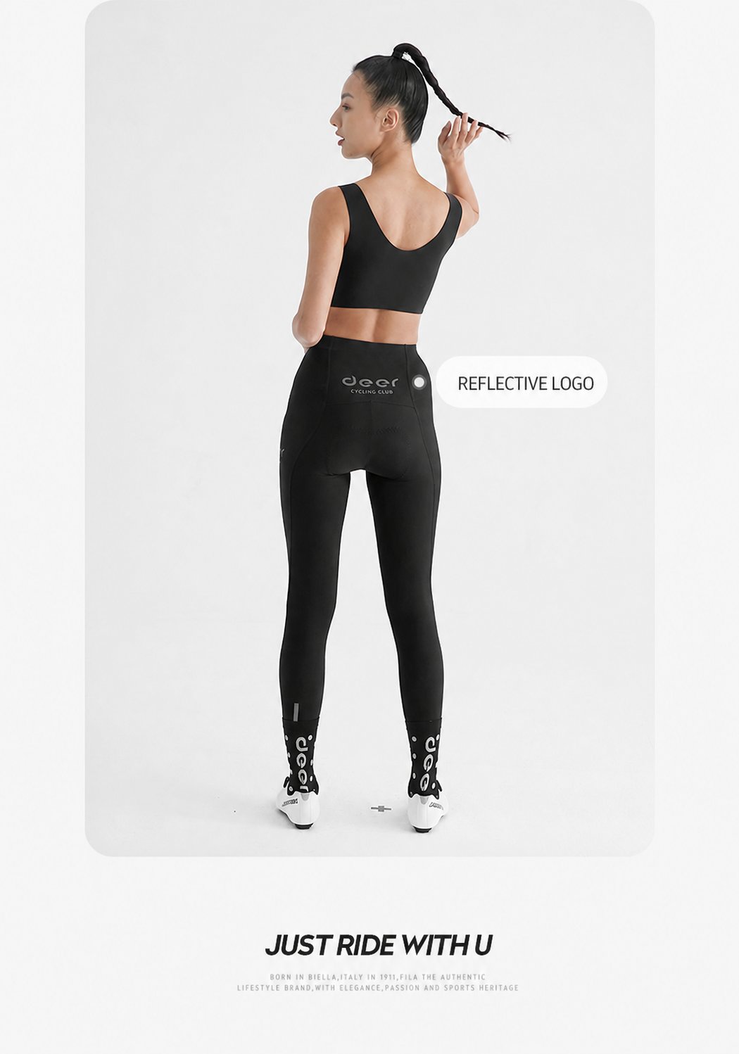 Women's Fleece-Lined Endurance-Chamois Road Cycling Bib Tights — product story image 28 of 31
