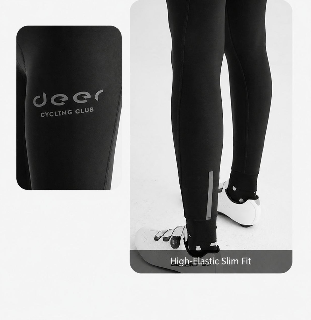 Women's Fleece-Lined Endurance-Chamois Road Cycling Bib Tights — product story image 29 of 31