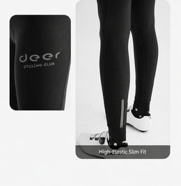 Women's Fleece-Lined Endurance-Chamois Road Cycling Bib Tights — thumbnail 29 of 31