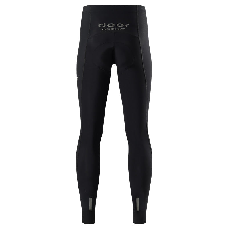 Men's Fleece-Lined Wind-Resistant Road Cycling Bib Tights — product story image 05 of 31