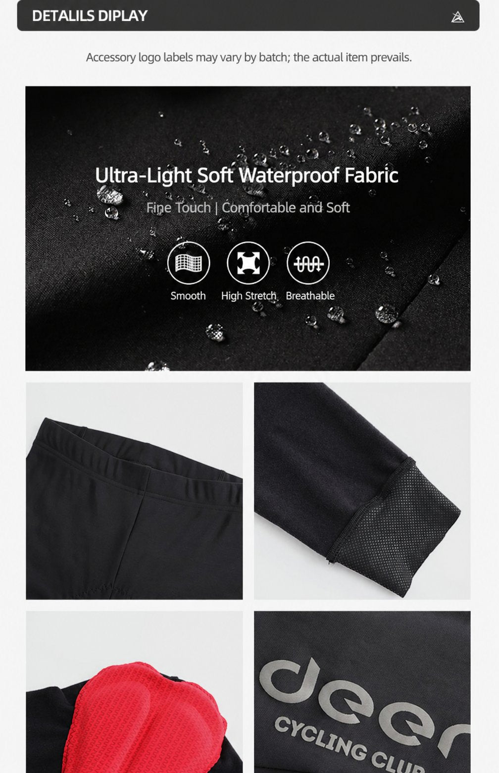 Men's Fleece-Lined Wind-Resistant Road Cycling Bib Tights — product story image 30 of 31