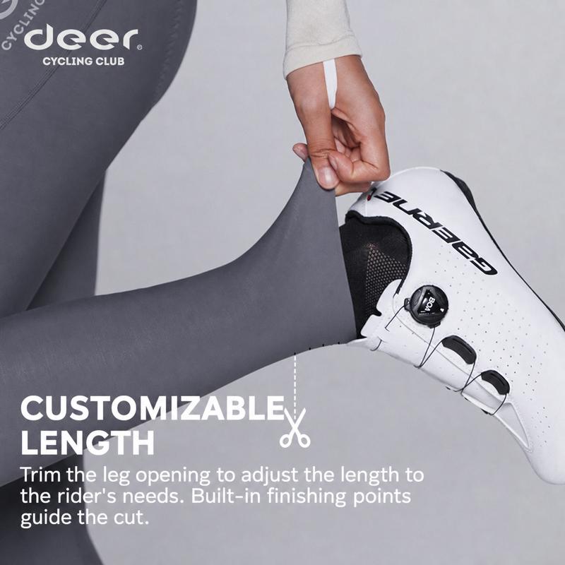 Brushed-Fleece Water-Repellent Women's Cycling Bib Tights — 5 Options