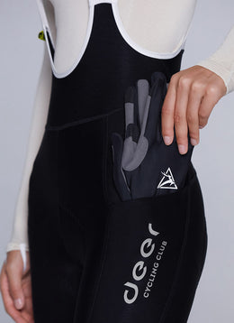 Brushed-Fleece Water-Repellent Women's Cycling Bib Tights — 5 Options