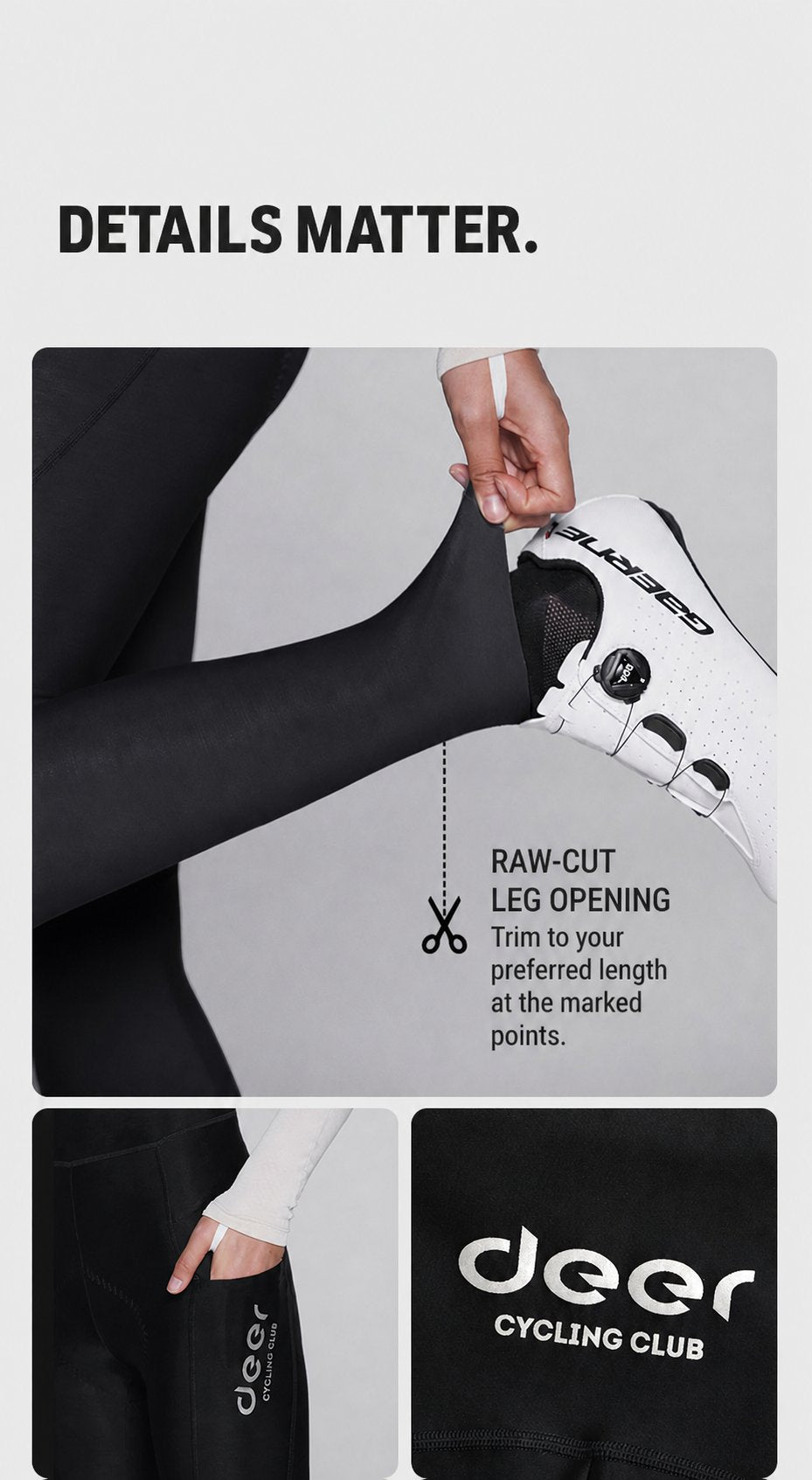 Brushed-Fleece Water-Repellent Women's Cycling Bib Tights — 5 Options
