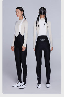 Brushed-Fleece Water-Repellent Women's Cycling Bib Tights — 5 Options