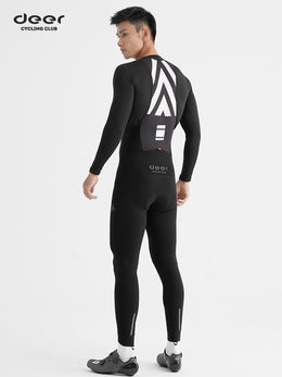 Men's Dual-Density Chamois Spring/Fall Cycling Bib Tights — thumbnail 3 of 33