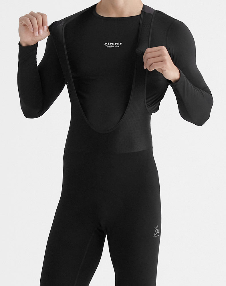 Men's Dual-Density Chamois Spring/Fall Cycling Bib Tights — product story image 15 of 33
