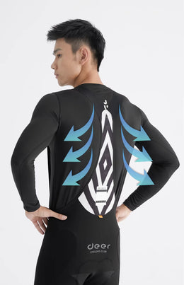Men's Dual-Density Chamois Spring/Fall Cycling Bib Tights — thumbnail 20 of 33