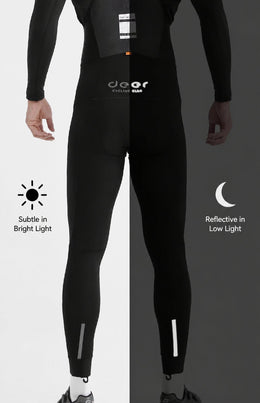 Men's Dual-Density Chamois Spring/Fall Cycling Bib Tights — thumbnail 26 of 33