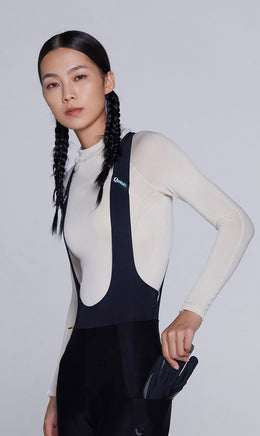 Women's Quick-Release Fleece-Lined Fall/Winter Cycling Bib Tights — thumbnail 8 of 26