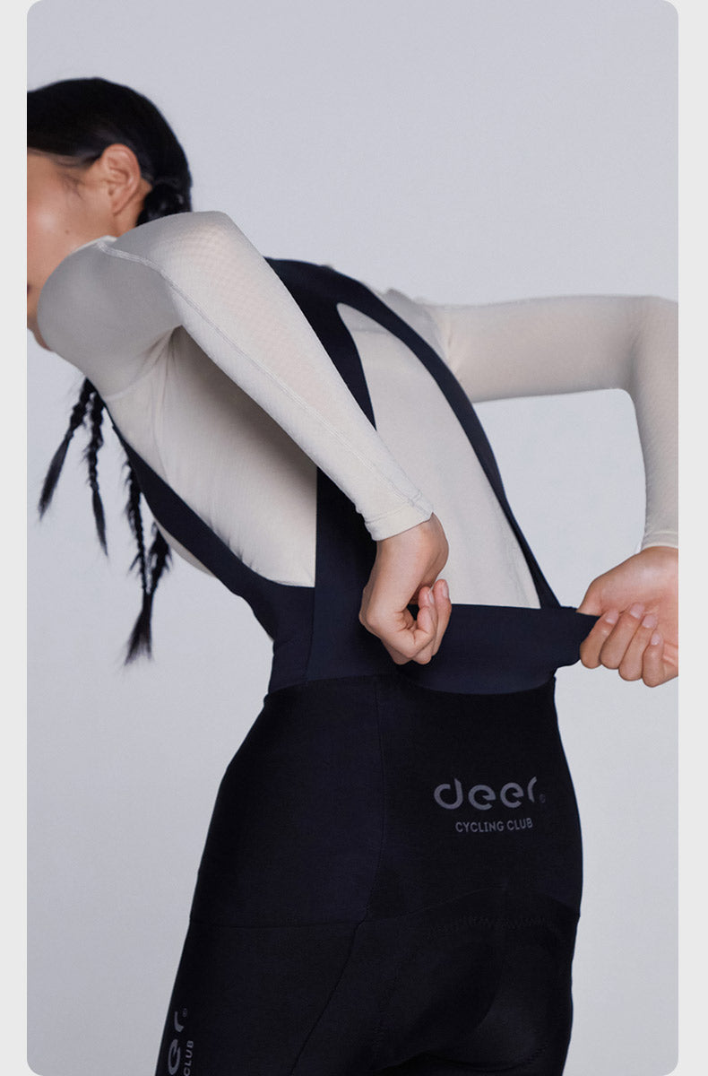 Women's Quick-Release Fleece-Lined Fall/Winter Cycling Bib Tights — product story image 15 of 26