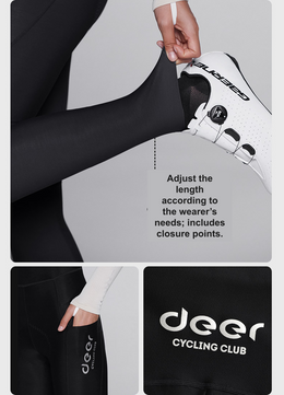 Women's Quick-Release Fleece-Lined Fall/Winter Cycling Bib Tights — thumbnail 23 of 26