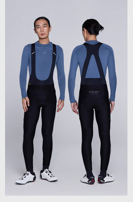 Men's Quick-Release Fleece-Lined Cold-Weather Cycling Bib Tights — thumbnail 28 of 29