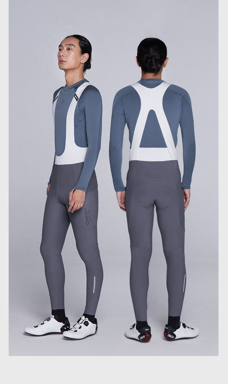 Men's Quick-Release Fleece-Lined Cold-Weather Cycling Bib Tights — product story image 29 of 29