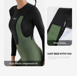 Women's Wind-Resistant Brushed Three-Quarter Cycling Bib Tights — thumbnail 35 of 43