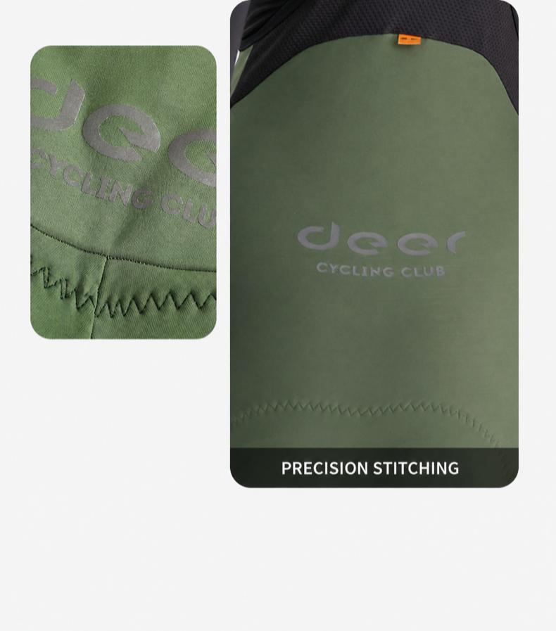 Women's Wind-Resistant Brushed Three-Quarter Cycling Bib Tights — product story image 37 of 43