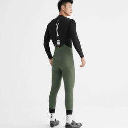 Men's Wind-Resistant Brushed Three-Quarter Cycling Bib Tights — thumbnail 2 of 40