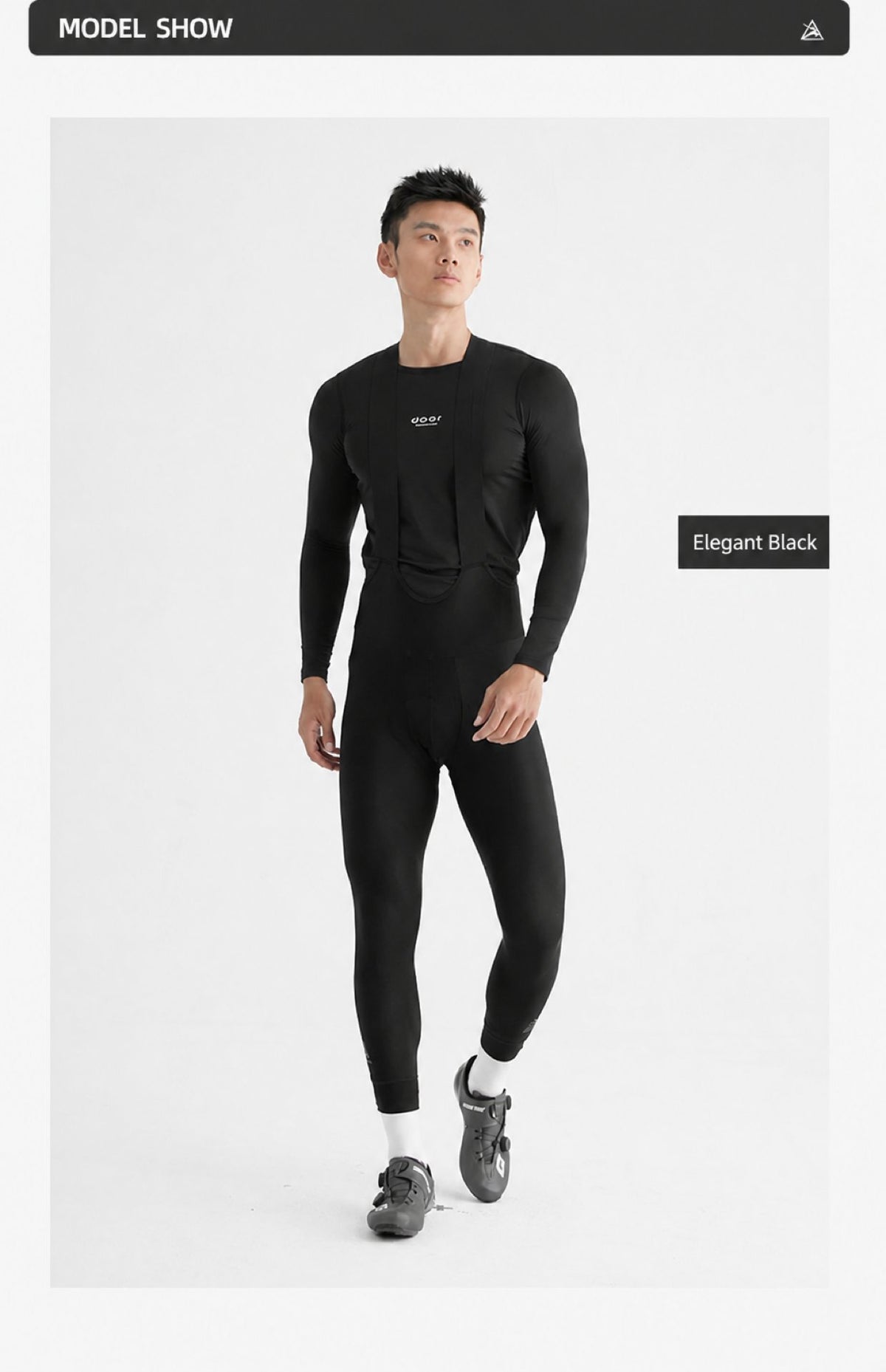Men's Wind-Resistant Brushed Three-Quarter Cycling Bib Tights — product story image 26 of 40