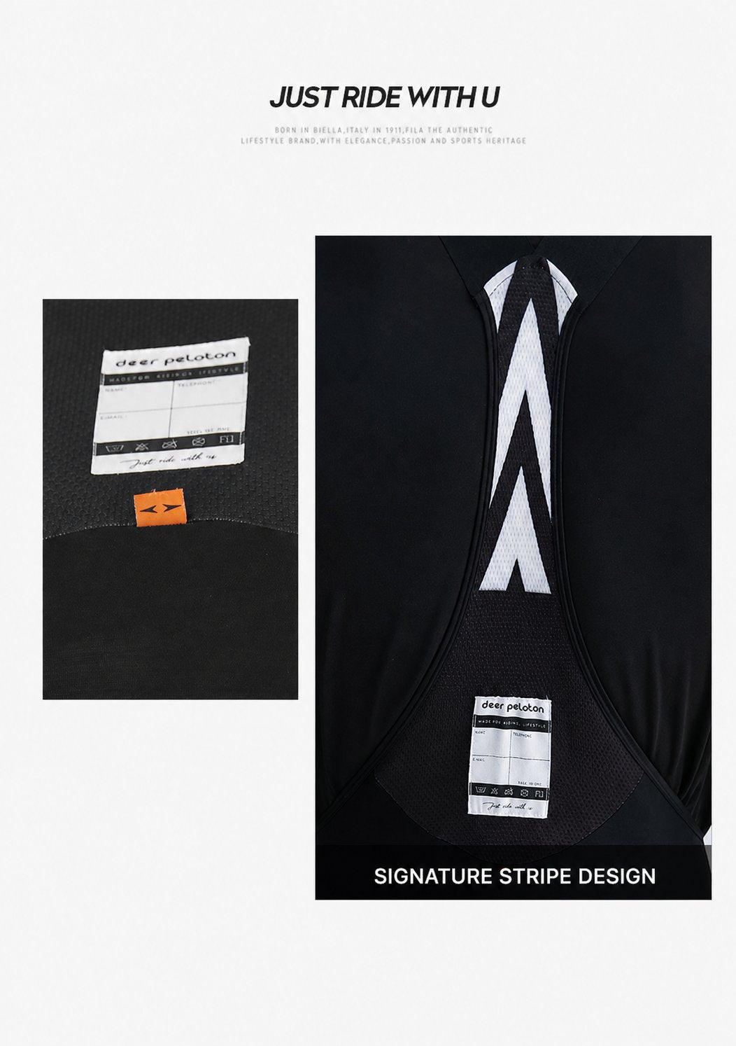 Men's Wind-Resistant Brushed Three-Quarter Cycling Bib Tights — product story image 30 of 40