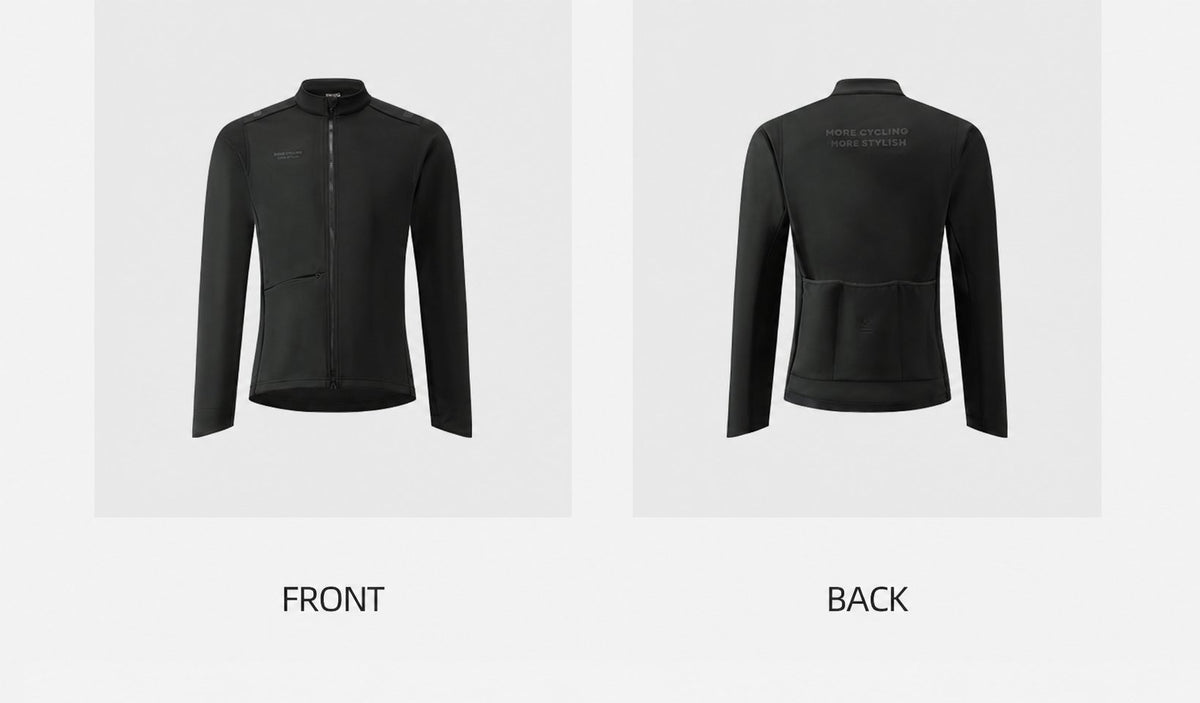 Journey Warm Two-Way-Zip Unisex Road Cycling Jacket — product story image 08 of 14