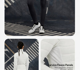 Women's Aerogel-Insulated Fleece-Collar Road Cycling Jacket — thumbnail 21 of 26