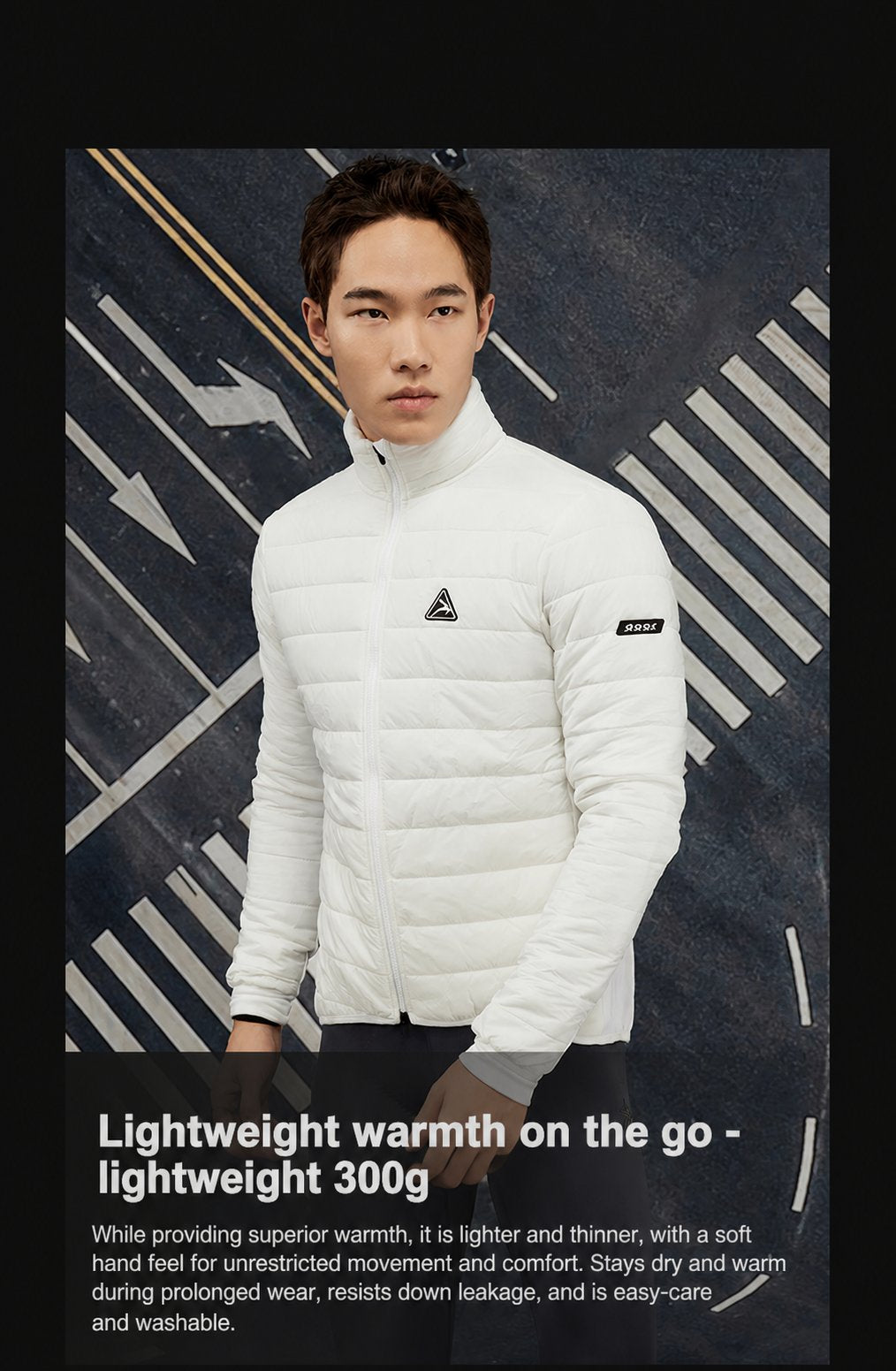 Men's Quilted Aerogel-Insulated Road Cycling Jacket — product story image 17 of 28