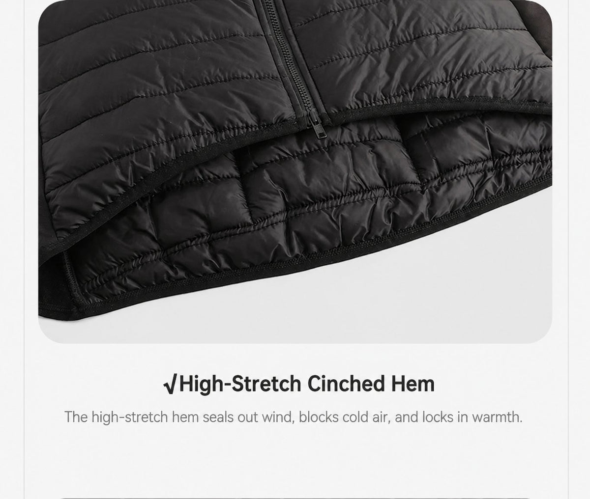 Men's Quilted Aerogel-Insulated Road Cycling Jacket — product story image 26 of 28