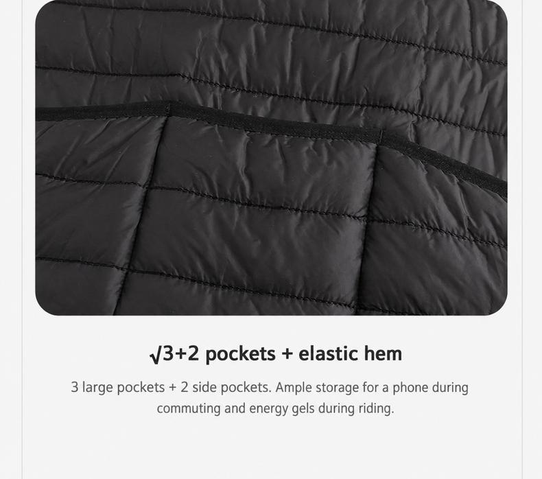 Men's Quilted Aerogel-Insulated Road Cycling Jacket — product story image 27 of 28